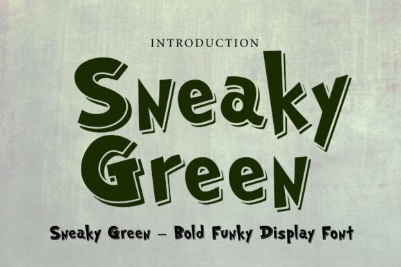 Bring Funky Energy to Your Designs with Sneaky Green