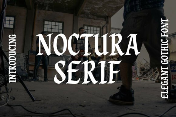 Explore the Dark Elegance of Noctura Gothic for Your Designs