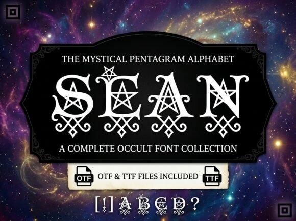 Sean: A Display Font for High-Impact Creative Design